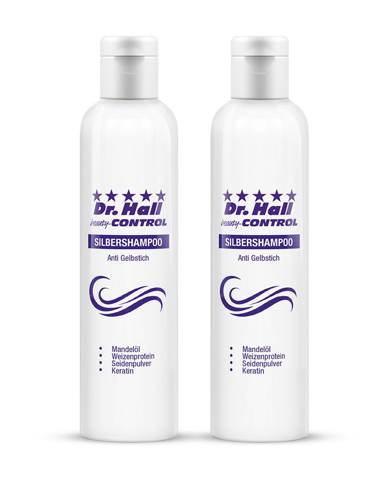 Dr. Hall Silbershampoo, 2er Set