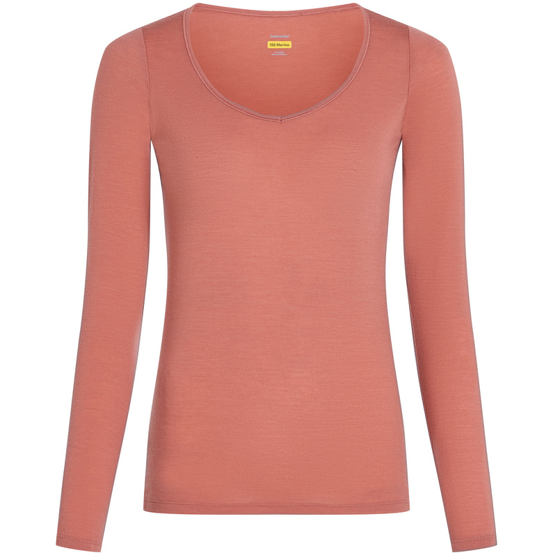 Icebreaker Damen Siren Sweetheart Longsleeve