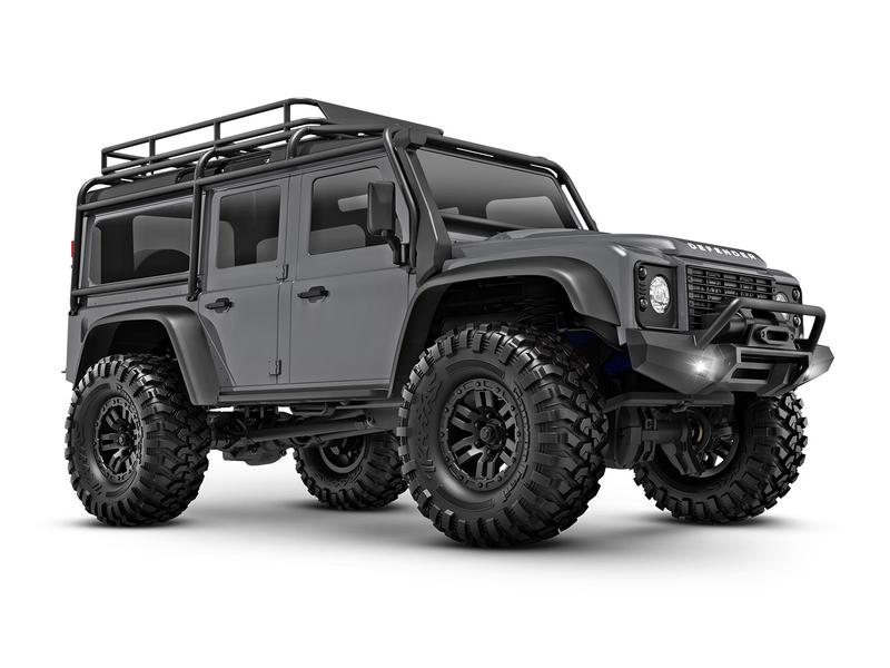 Traxxas Scale Crawler TRX-4M Land Rover Defender Silber, RT TRX-4 Performance im Mini-Format