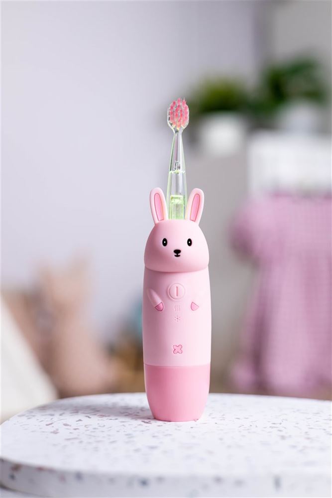 INNOGIO Sonic Zahnbürste<br>1 Stück, Hase pink