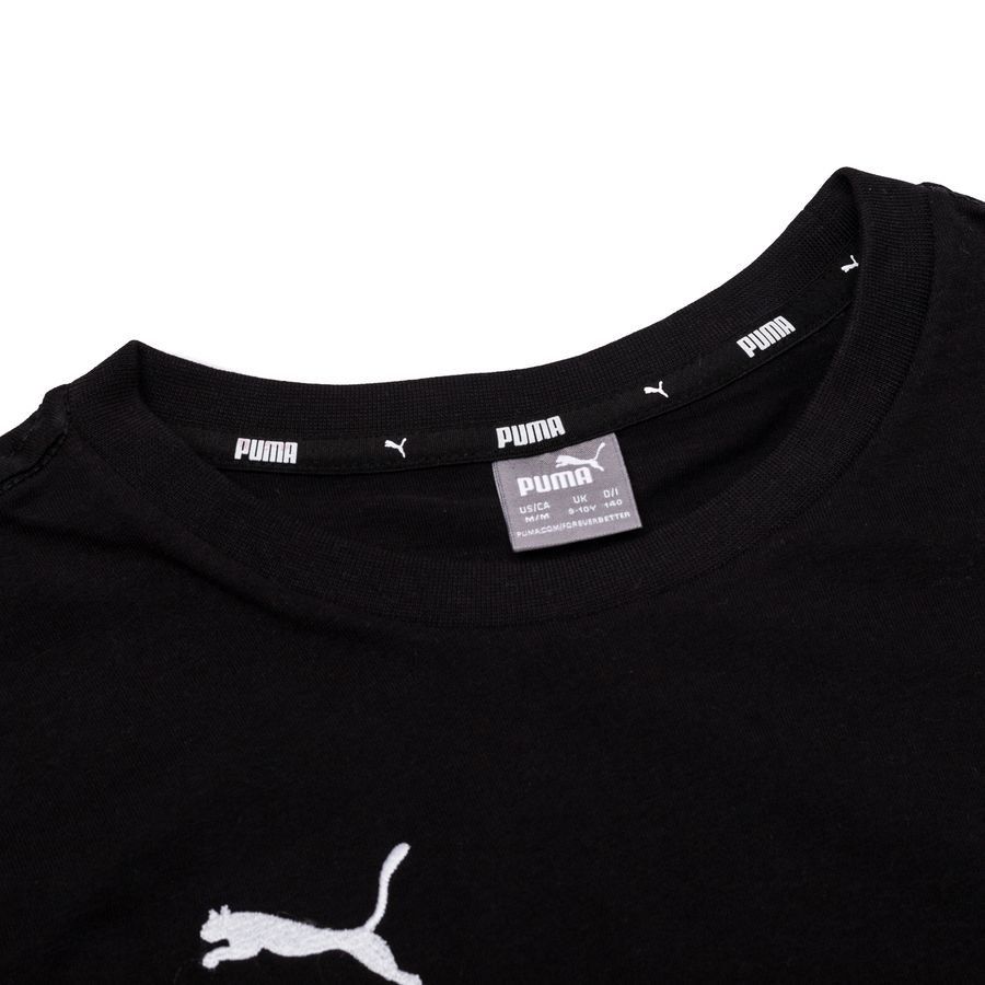 PUMA T-Shirt teamGOAL 23 Casuals - Noir/Blanc Enfant
