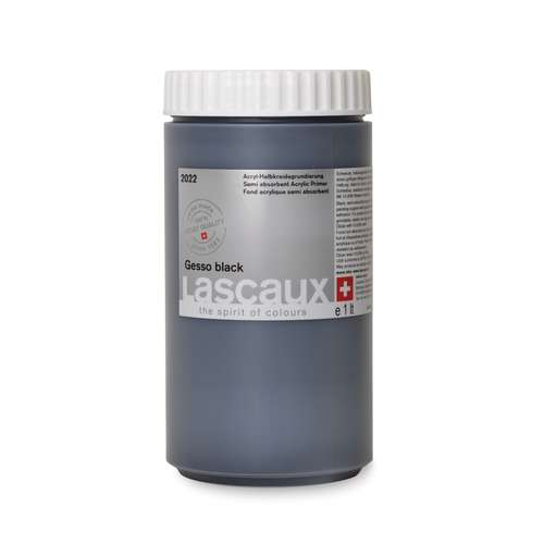 Lascaux Gesso black