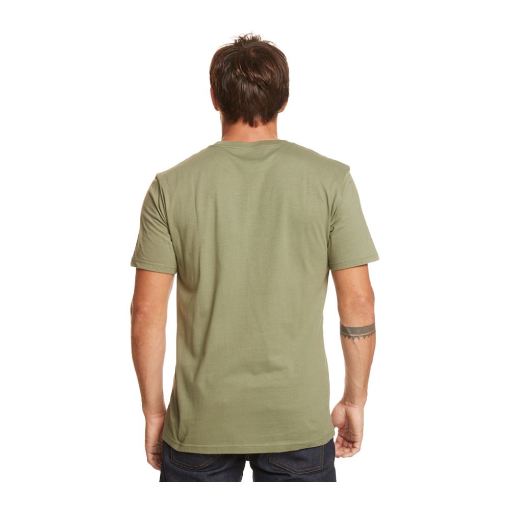 Quiksilver MIND BARREL - Tee-shirt Homme four leaf clover