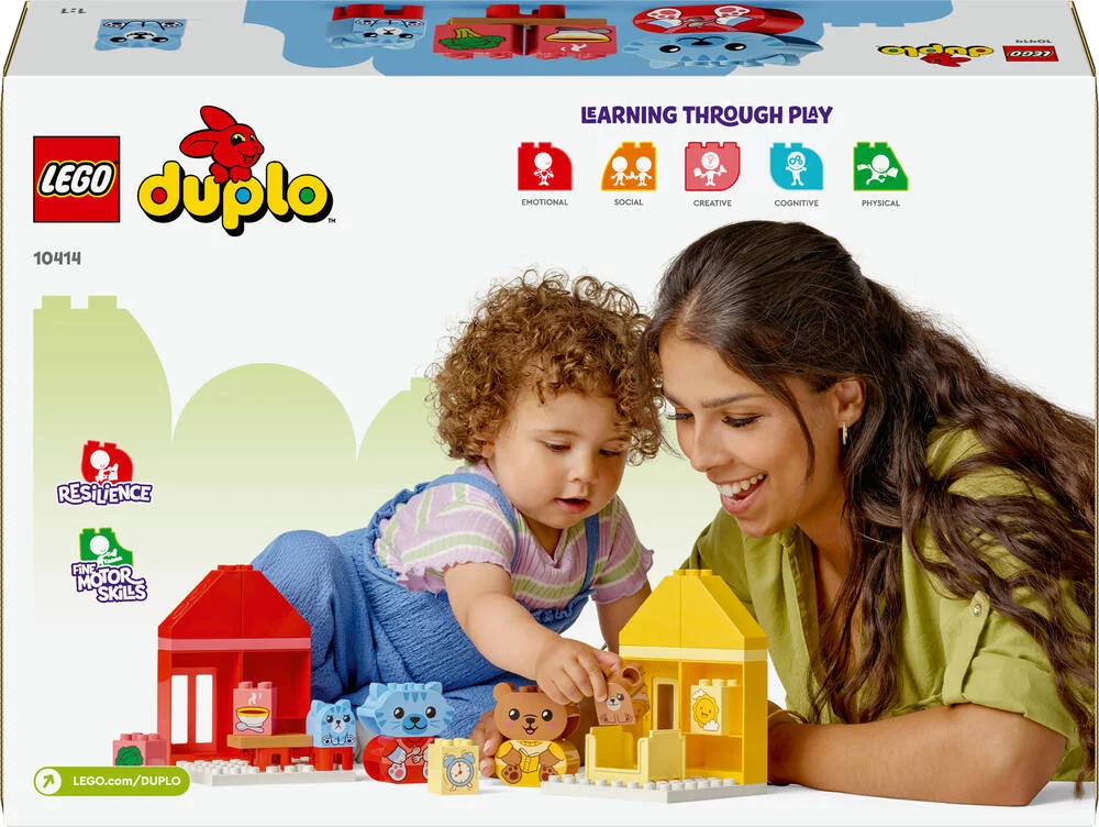 LEGO®DUPLO®MES 1ERS PAS 10414 - MES RITUELS QUOTIDIENS - LE REPAS ET LE COUCHER