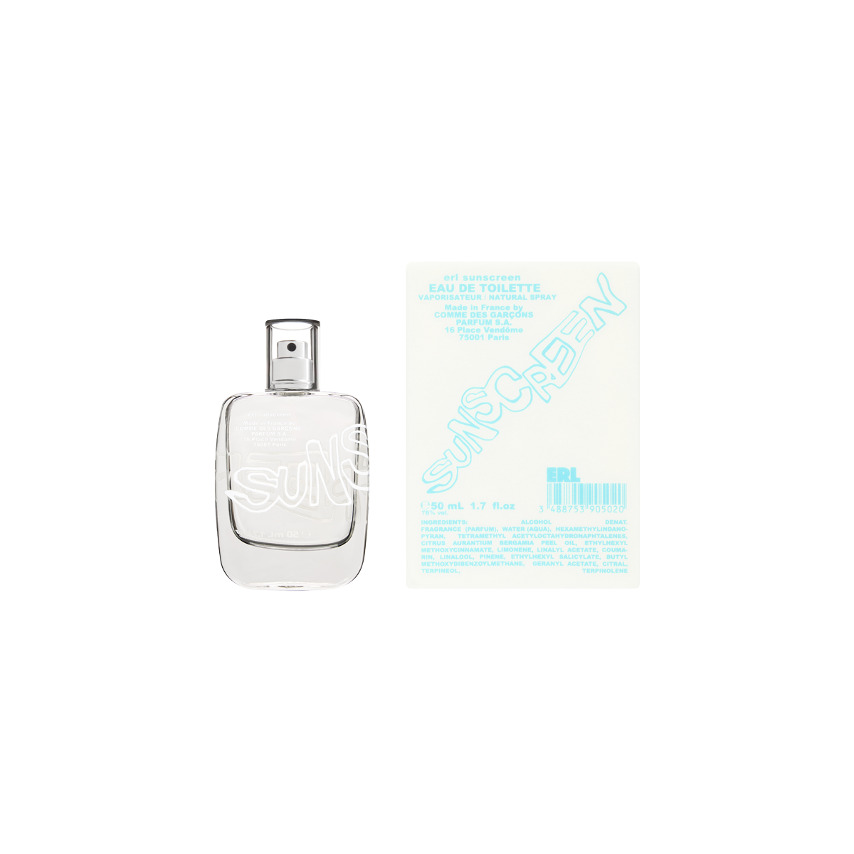 ERL Sunscreen Eau de Toilette 50ml