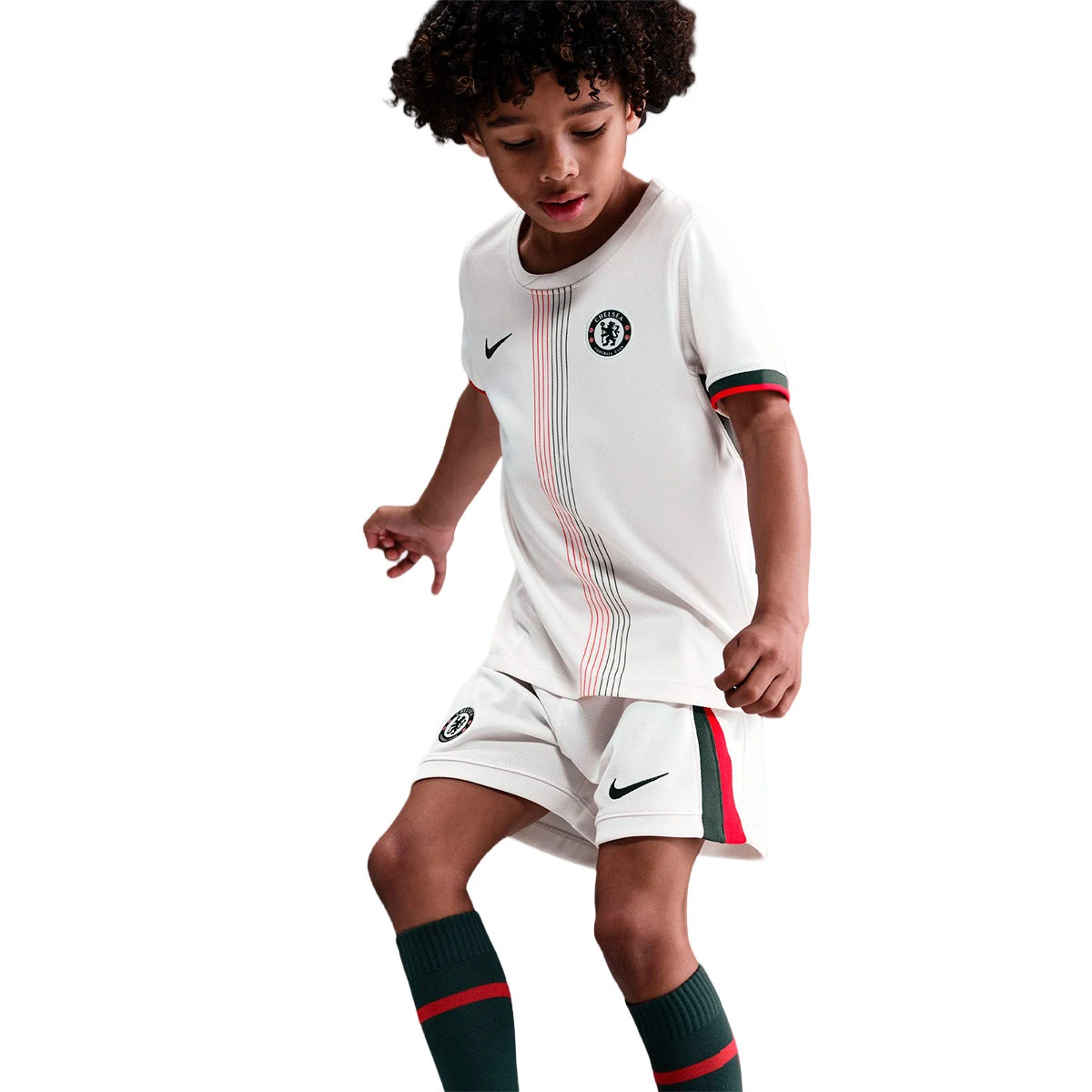 Conjunto Nike Chelsea FC Segundo Equipamento 2025-2026 Criança