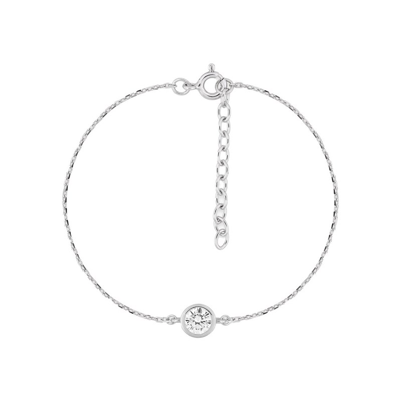 Bracelet Femme - Argent 925 - Longueur : 18 cm