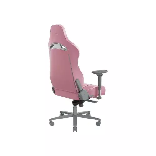 Razer Enki Quartz Chaise de Jeu Coussin de Tête Accoudoir 4D Avec Appui-Tête Pu Cuir Rose