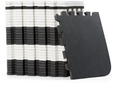 Kinderkraft Puslespillmatte 150x180 Foam, Svart