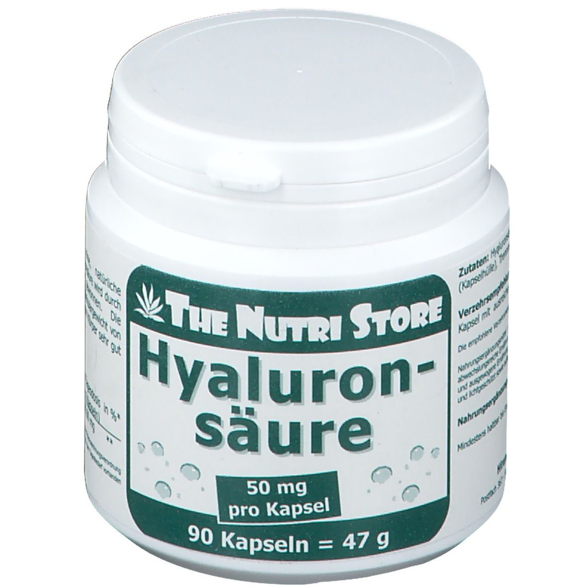 Hyaluronsäure 50 mg Kapseln