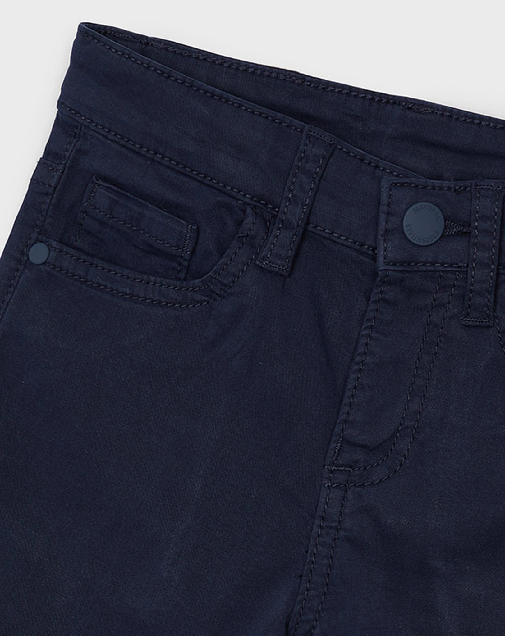 Twill-Hose SLIM FIT in marineblau