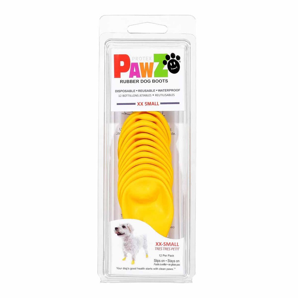PAWZ - Hundesko Xxs - Gul
