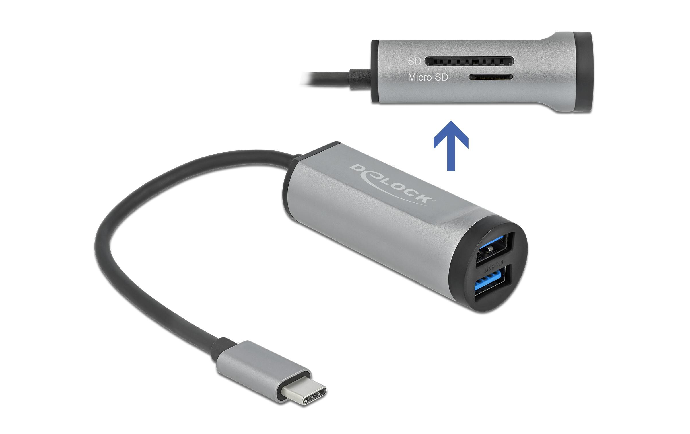 Travel Kit IV Business EditionDelock Travel Kit IV Business Edition – USB Hub / Netzteil / Maus / 3 in 1 Ladekabel
