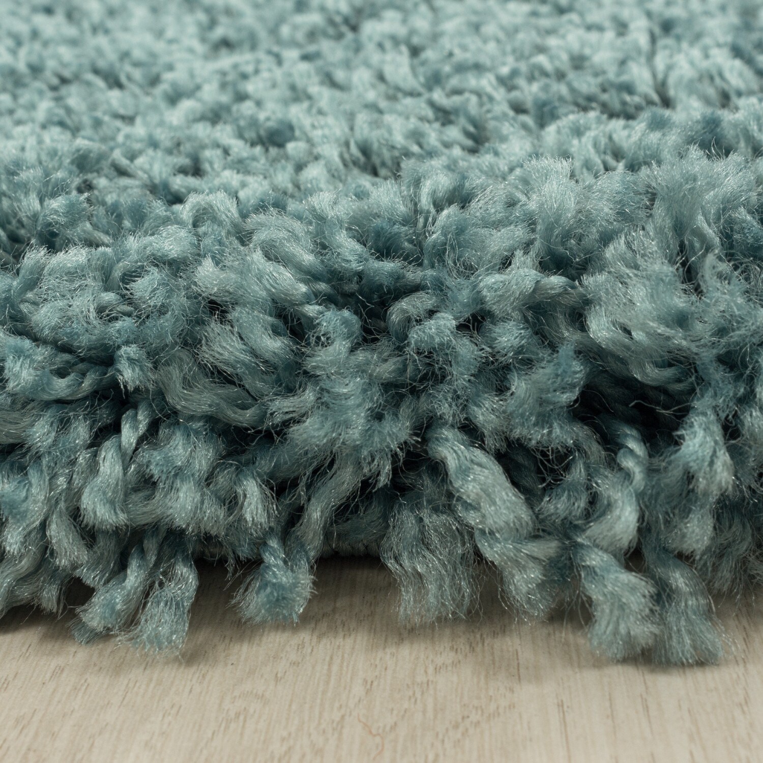 Runde Hochflor Teppich - Flauschiger Langflor Shaggy Teppich, Wohnzimmerteppich
