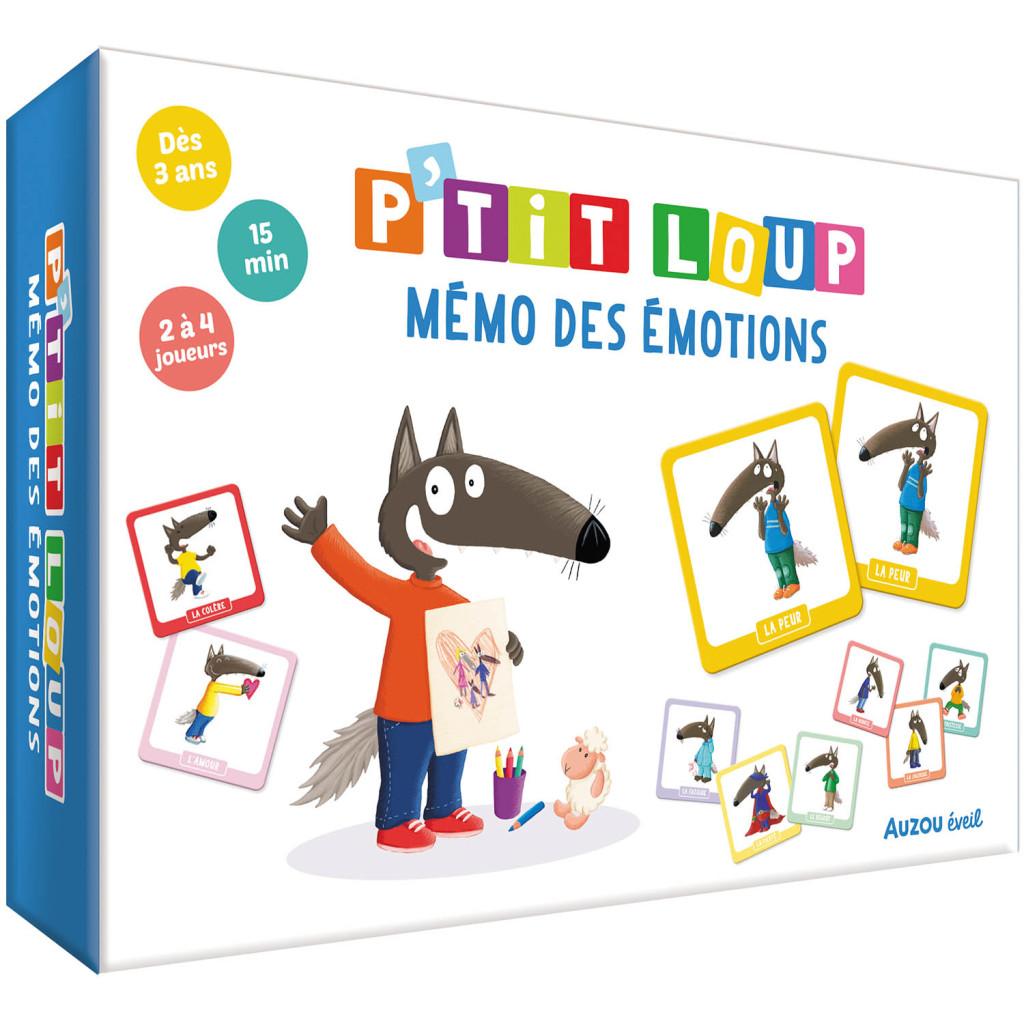 P'tit loup - Mémo des Emotions
