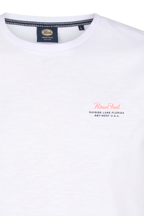 Petrol Industries witte heren t-shirt