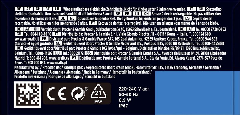 Oral-B - Genius X - Elektrische Tandenborstel - Wit - Kunststof