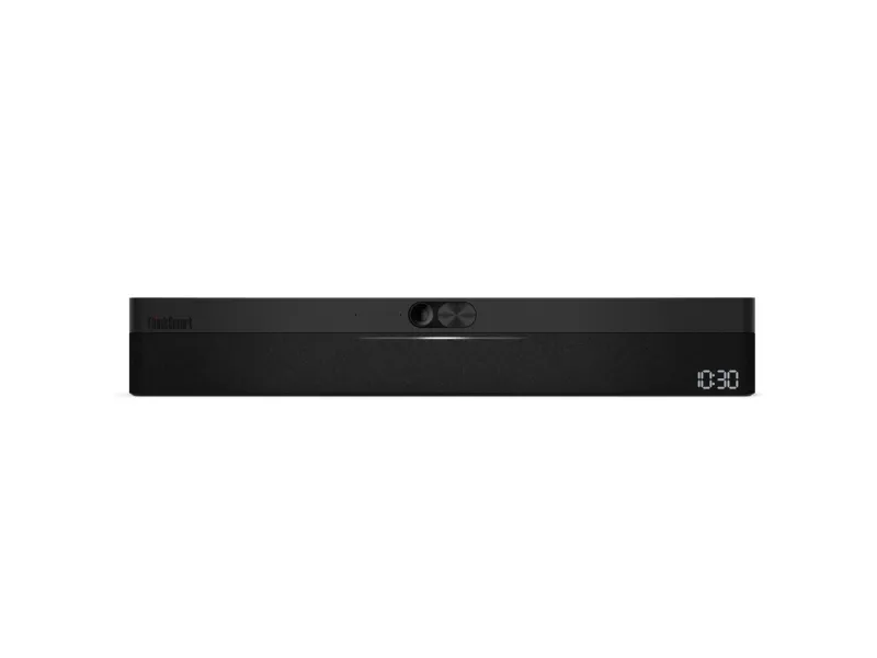 Lenovo ThinkSmart One - Videokonferencepakke (berøringsskærmkonsol, beregningssystem) - med 3 års Lenovo Premier Support   First Year Maintenance - Certified for Microsoft Teams Rooms - sort