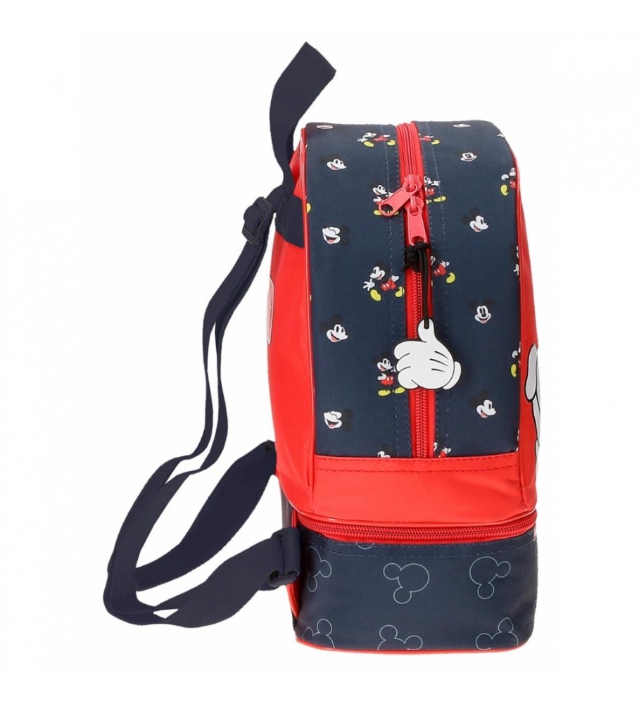 Mochila Joumma Mickey Mouse Fashion vermelha