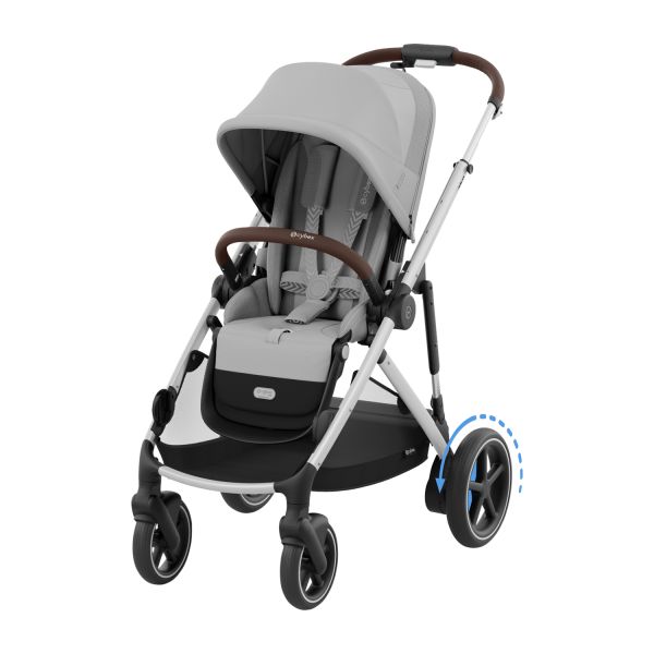 Cybex E-Gazelle S Kinderwagen 2-in-1 - Taupe - Almond Beige / Beige