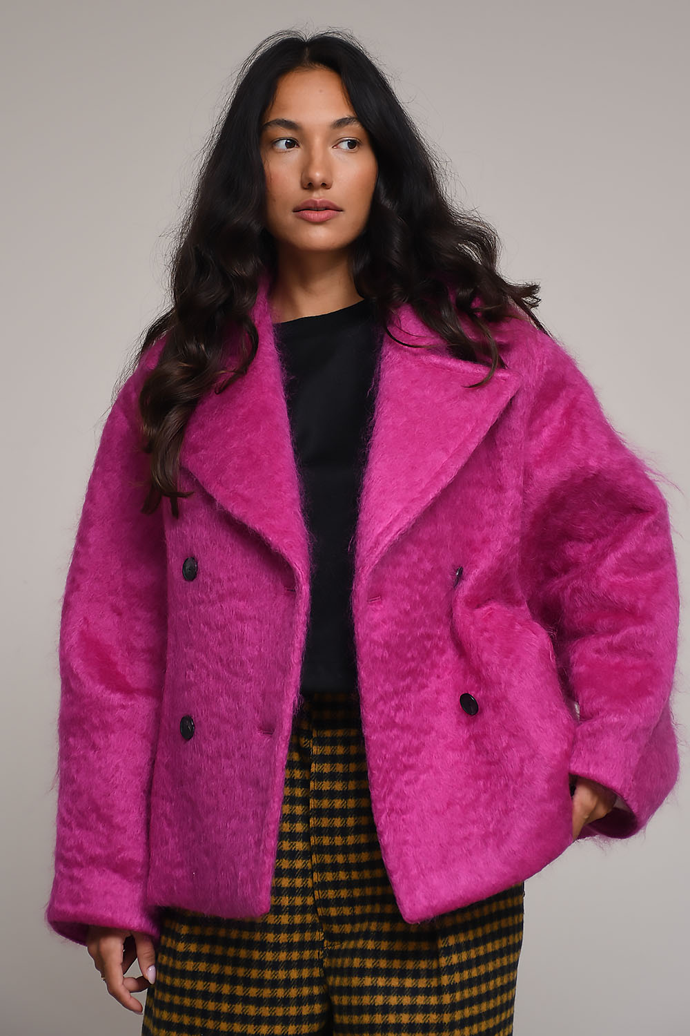 Jill oversized double-breasted coat
