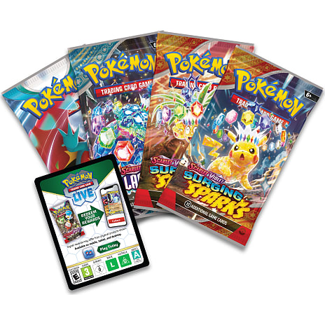 Pokemon box ex Bloodmoon Ursaluna 4-pak