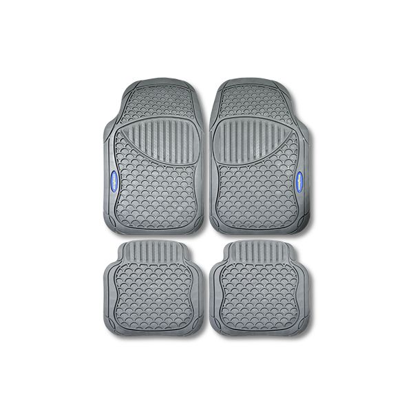 Goodyear Jogo Completo Tapetes Auto Borracha Cinza - 71428