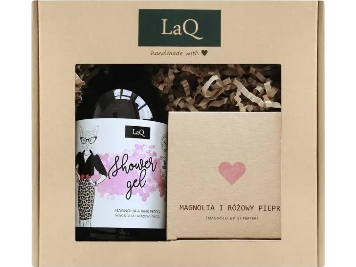 LaQ Kicia gift set for women (shower gel 500ml body butter 200ml) 1op.
