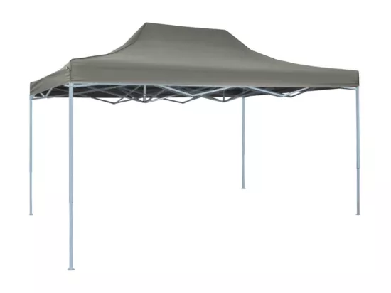 Tente pliable escamotable 3 x 4,5 m Anthracite
