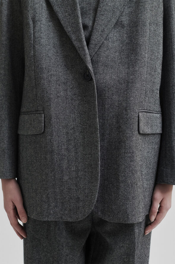 Second Female Waleria Wool Blazer Black