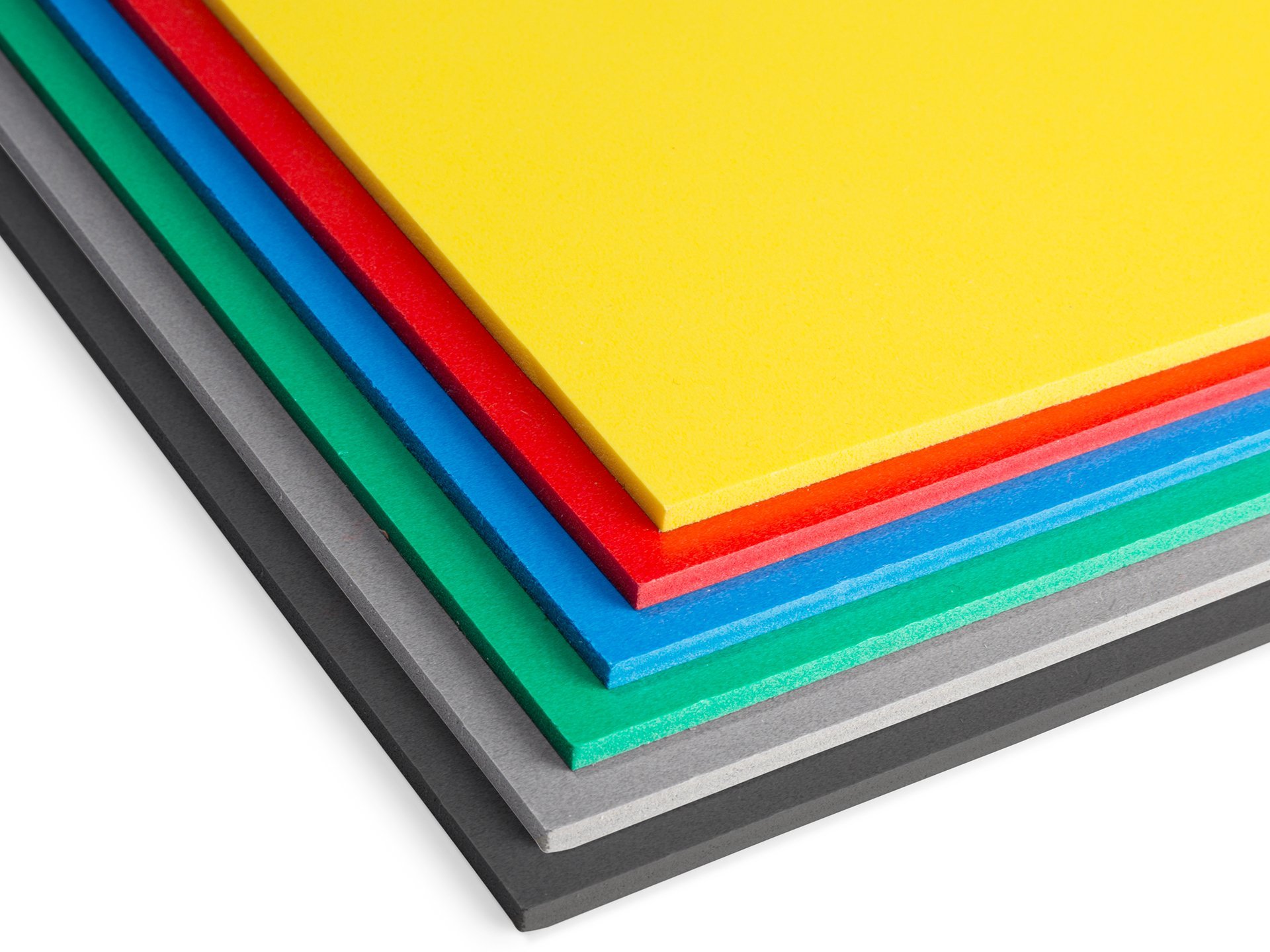 Forex color PVC-Hartschaumplatte, farbig (Zuschnitt möglich)