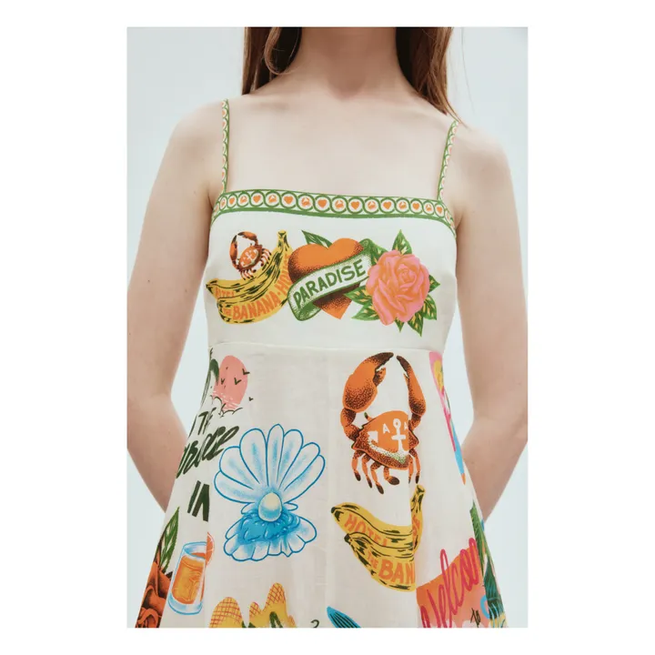Alémais Robe Paradiso Lin | Ecru