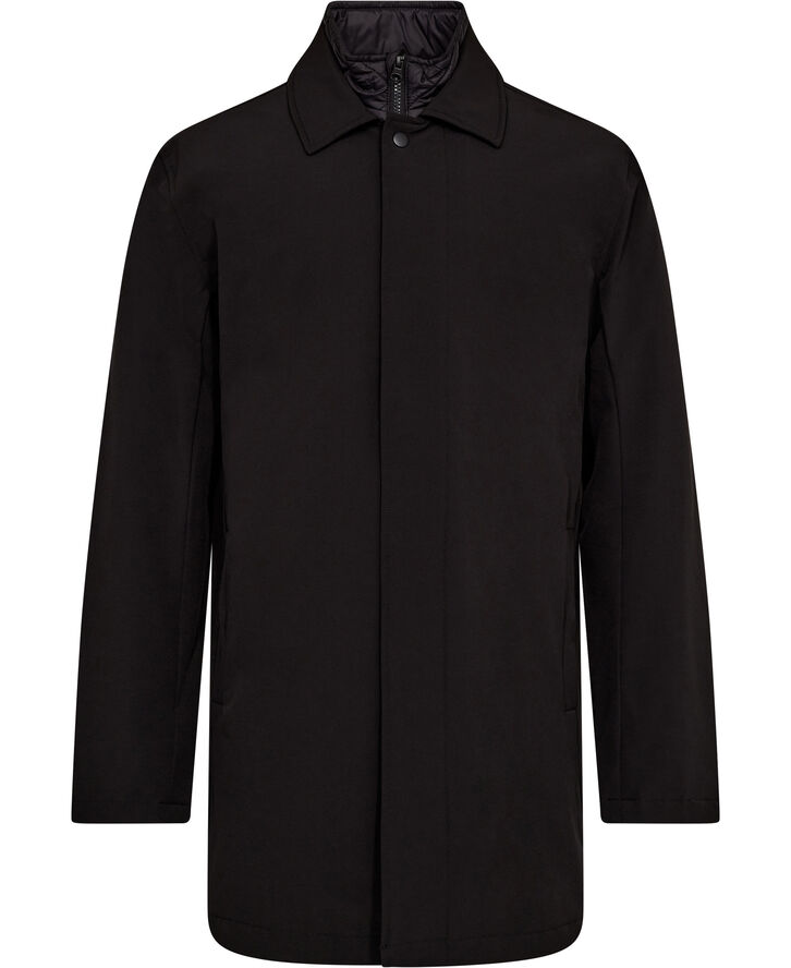 Magasin du Nord Collection Thure convertible coat GRS Black