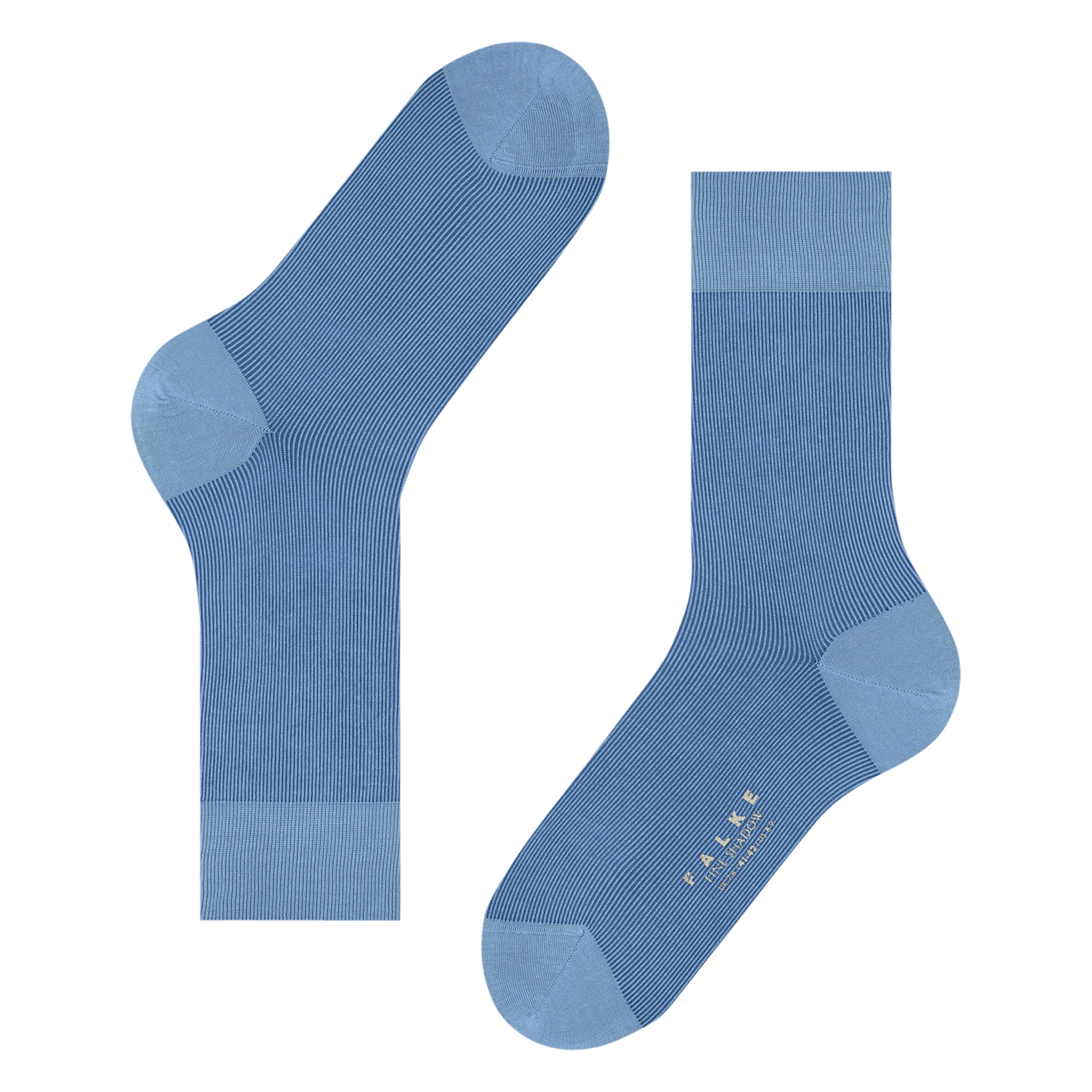 FINE SHADOW SO - Chaussettes hautes en coton mélangé | Bleu