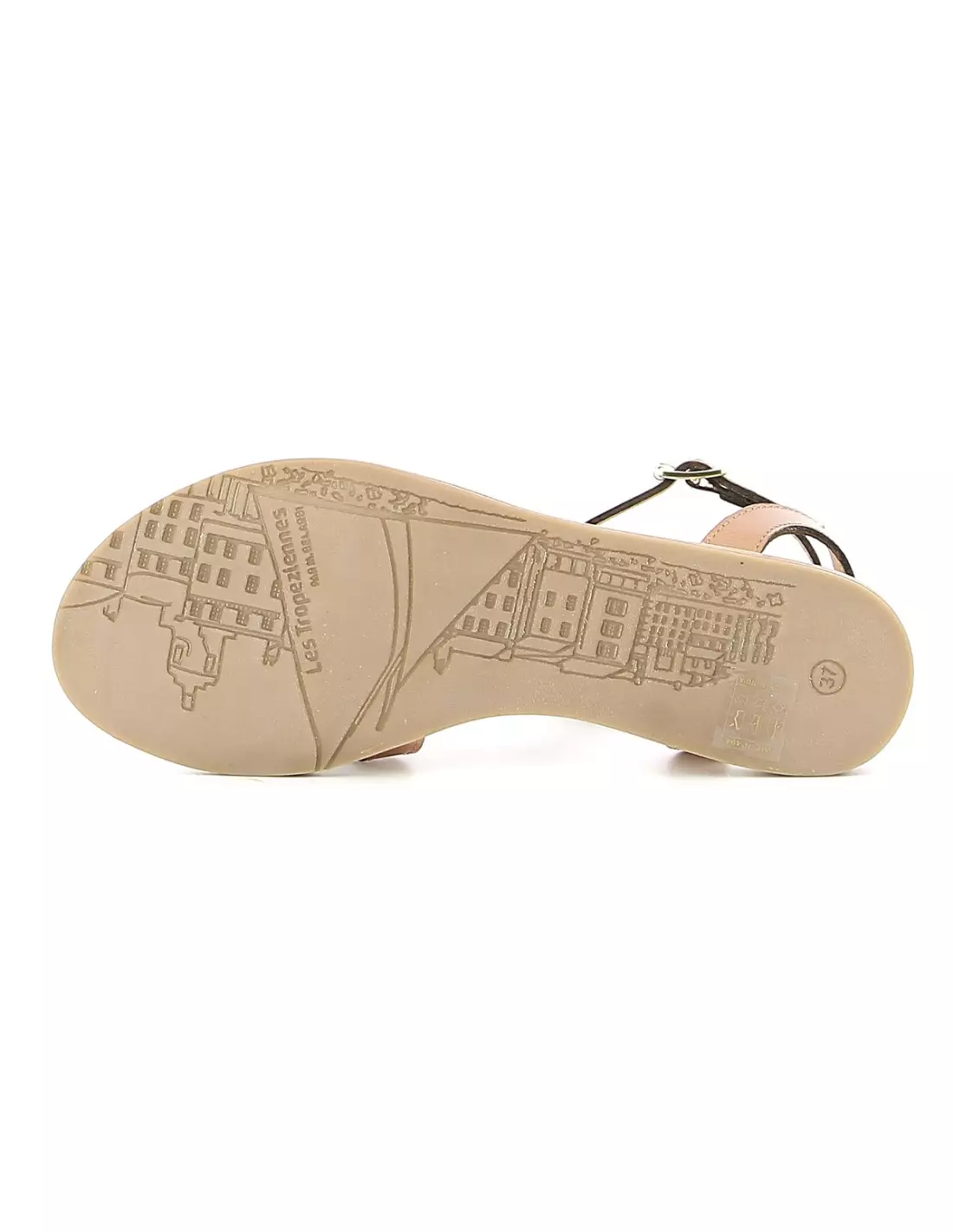 LES TROPEZIENNES HAMS - Sandales & nu-pieds Bronzeserpent