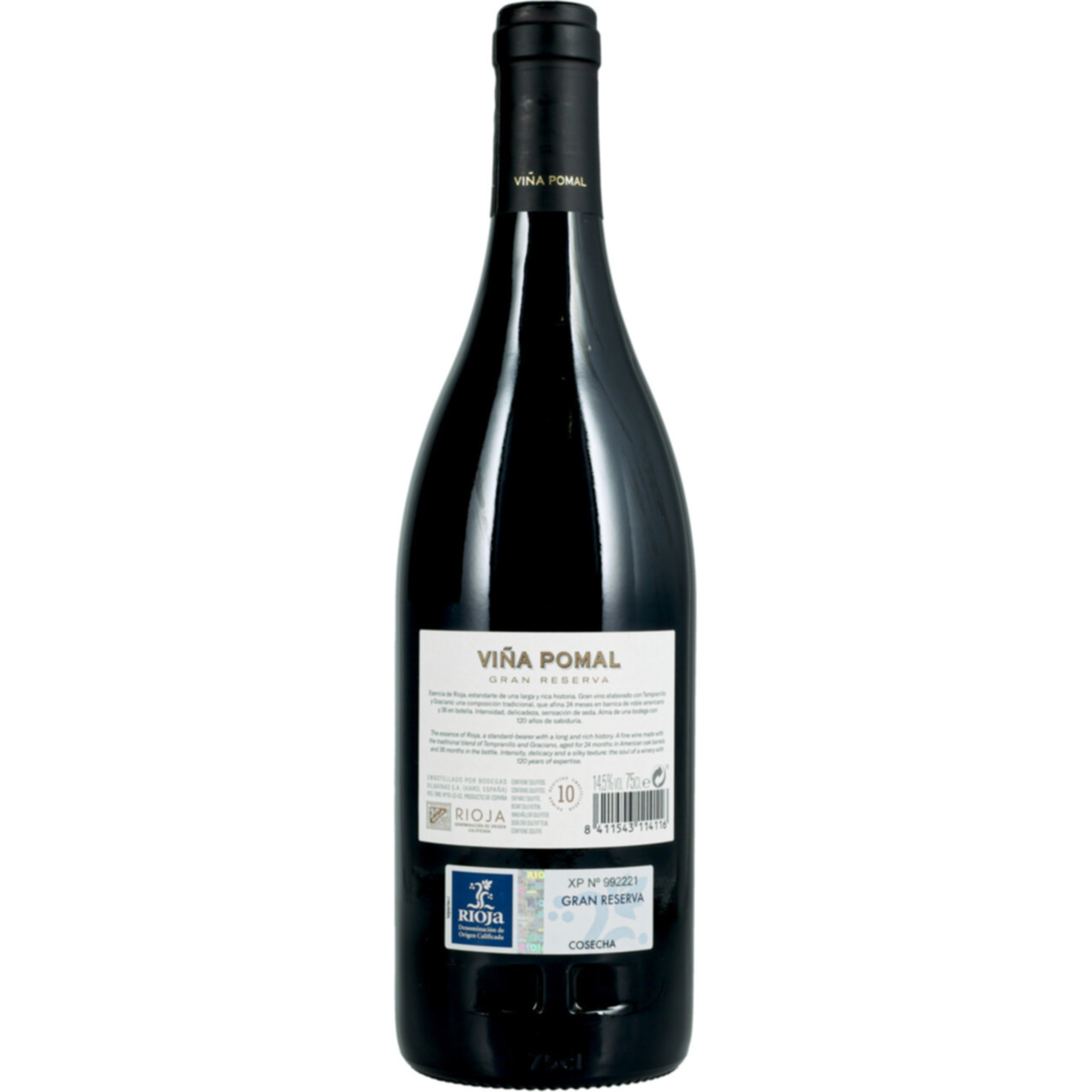 Rioja DOCa Viña Pomal Gran Reserva -75cl
