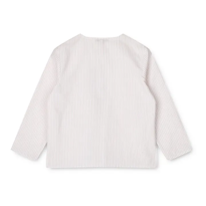 Liewood Chemise manches longues Coton Bio Houston | Ecru