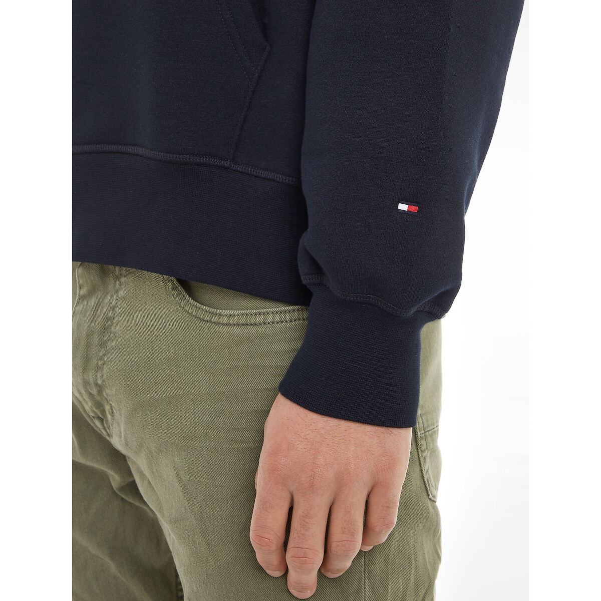 Moletom com capuz TOMMY HILFIGER com logotipo bordado