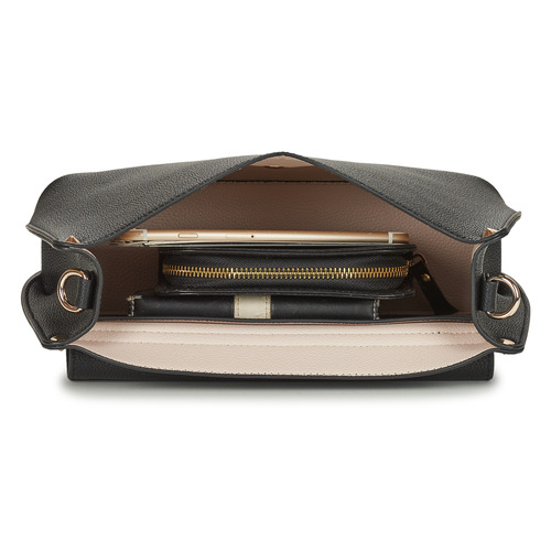 Guess - MERIDIAN FLAP CROSSBODY - Noir