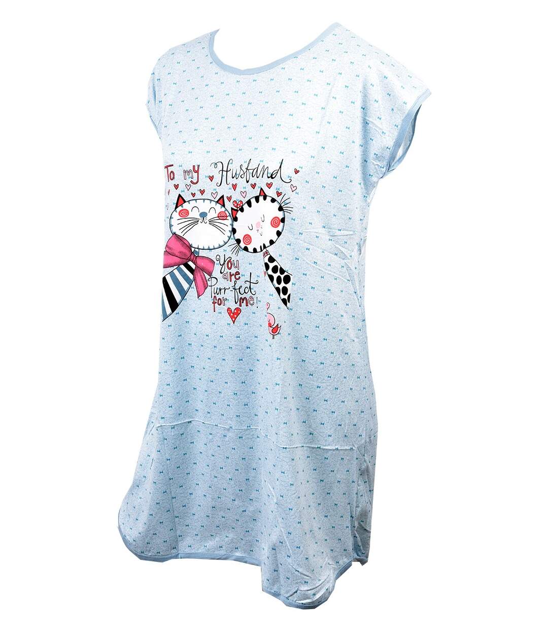 Chemise de nuit femme ECO LINE 2165 BLEU