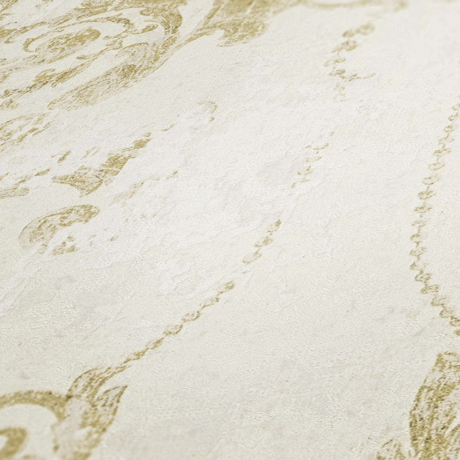 Vliestapete HISTORY OF ART - gold-creme - 10 Meter