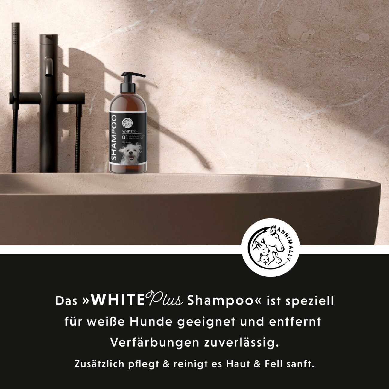 Annimally Shampoo White Plus