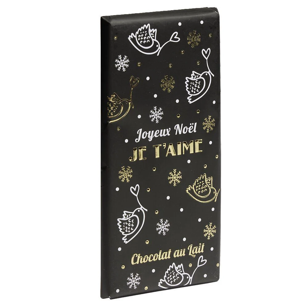 Chocolat de Noël au lait 90g