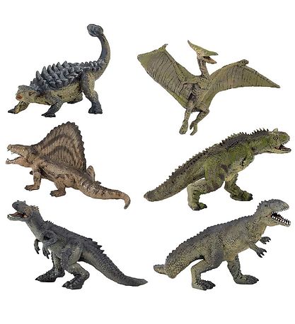 Papo Mini Dinosauruss?t 1 - 3-5 cm - 6 dele
