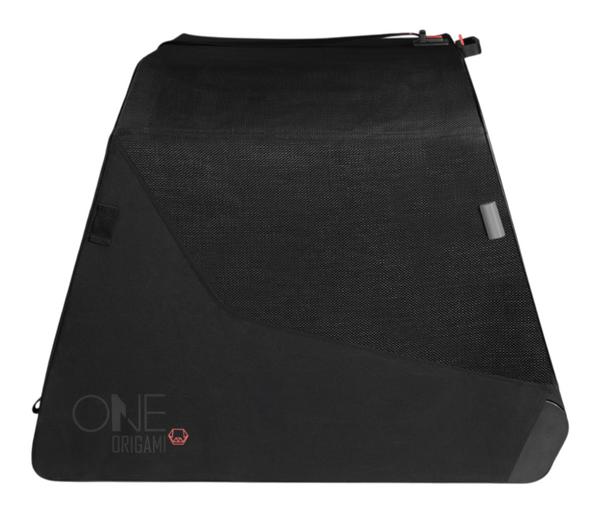 1one1 Origami Hundetransportbox, schwarz, L,