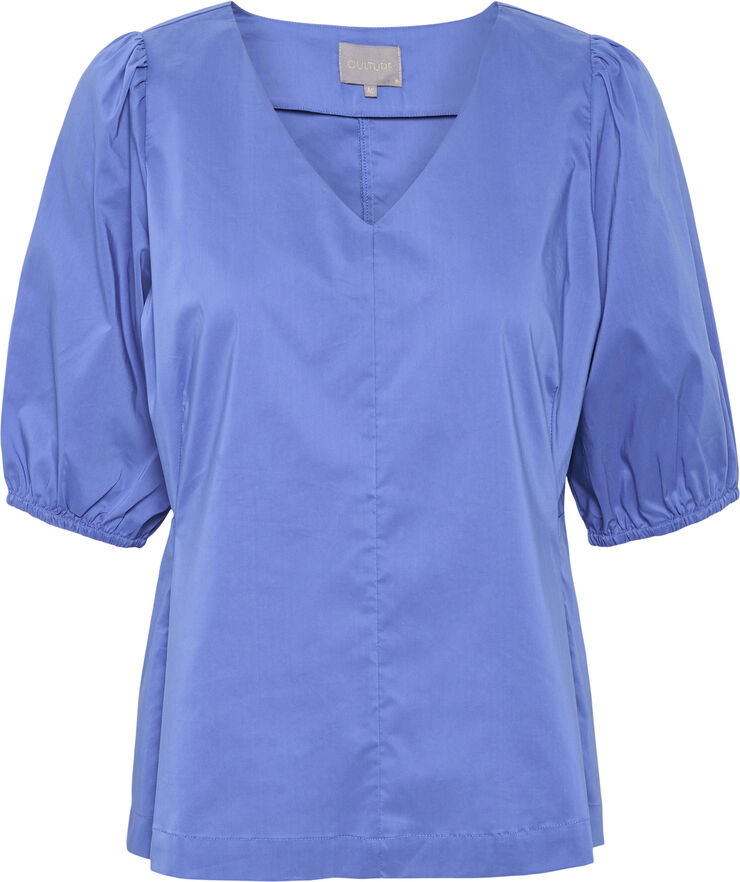 Culture CUantoinett SS Blouse Dazzling blue