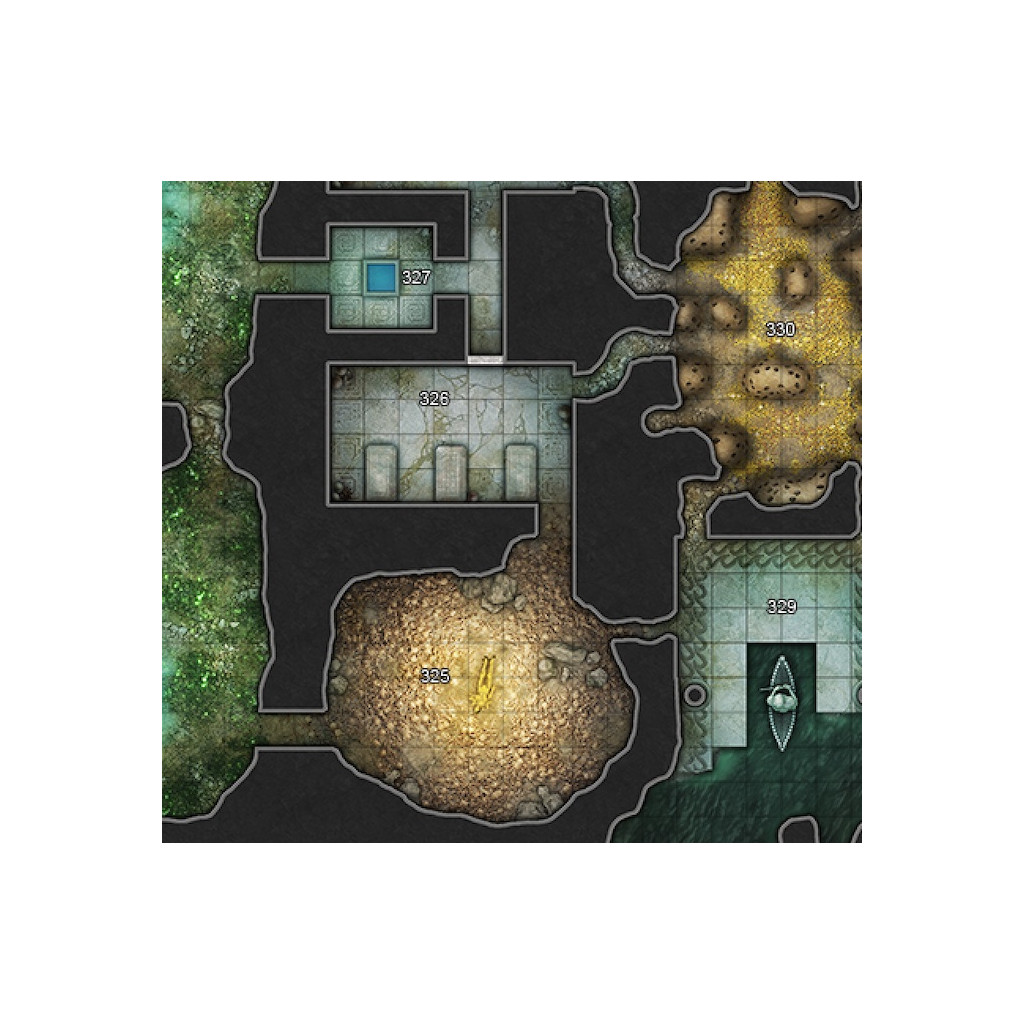 Scarlet Citadel 5E - Map Folio