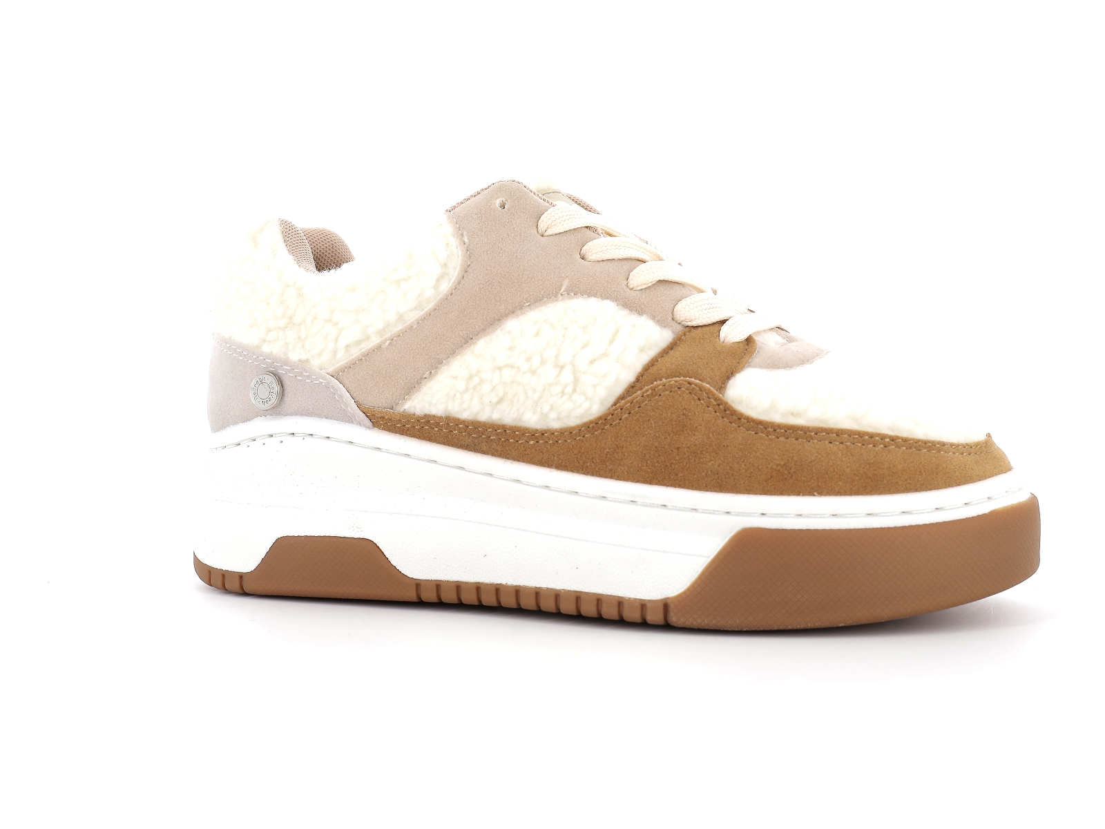 Refresh-17043502 Matières combinées Blanc Beige