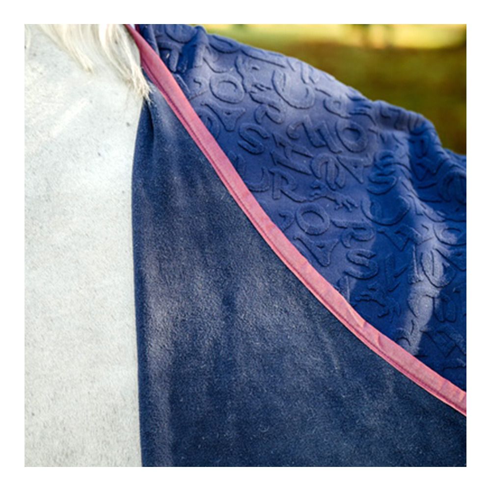 Horseware EMBOSSED JERSEY COOL 0G - Chemise de box navy hw print/burgandy/white