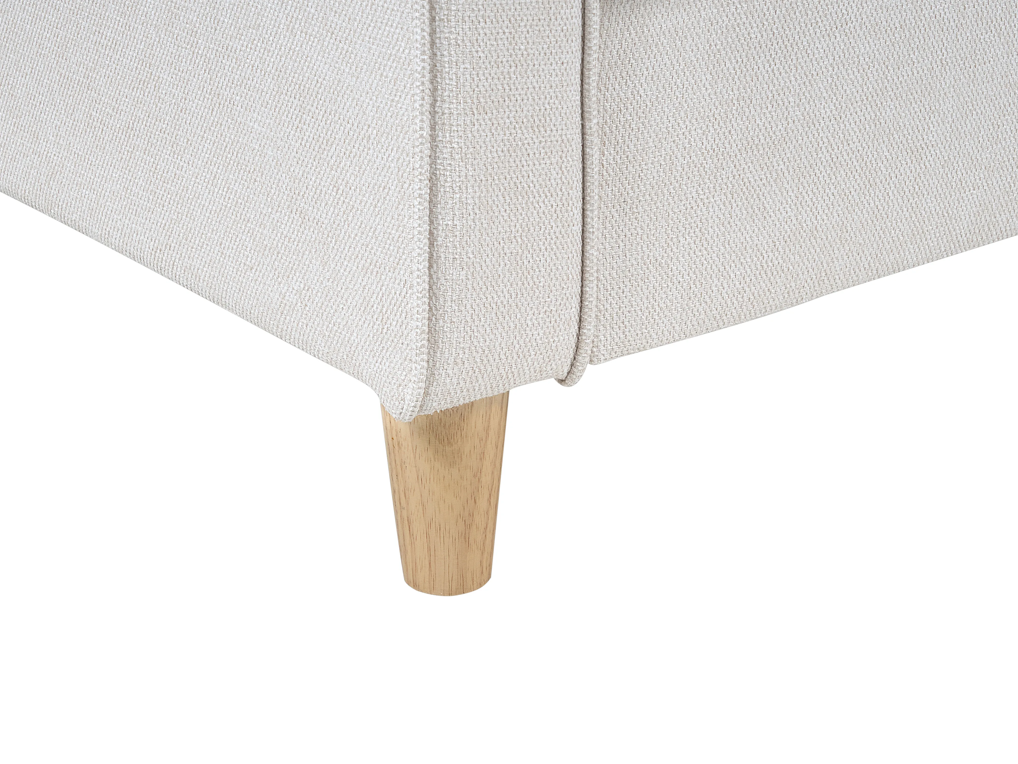 Bank 2-zits RONNEBY Stof Beige